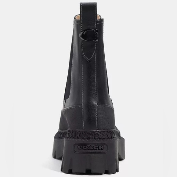 Coach Jayla Bootie Winter Boots 8 - Picture 5 of 6